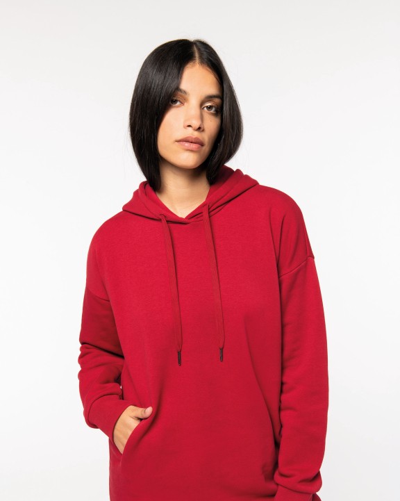 Jurk NATIVE SPIRIT Ecologische sweaterjurk met capuchon voor bedrukking &amp; borduring