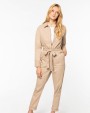 Jurk NATIVE SPIRIT Ecologische verwassen jumpsuit dames voor bedrukking &amp; borduring