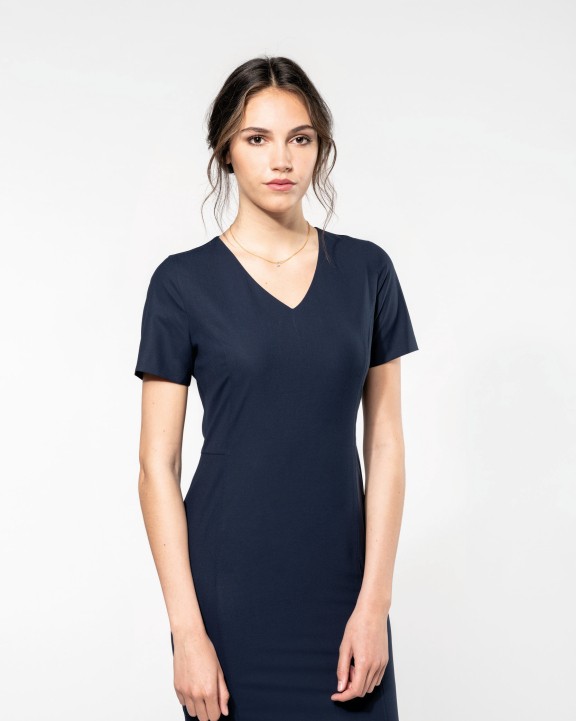KARIBAN Kleid mit geradem Schnitt Kleid personalisierbar