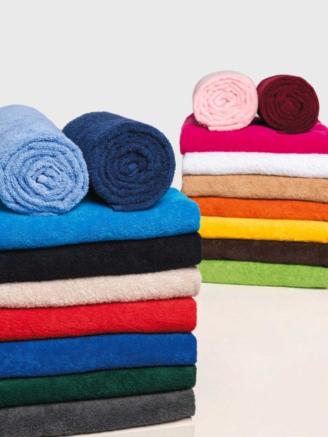 Produits éponges à personnaliser KARIBAN Drap de bain 100 x 150 cm 