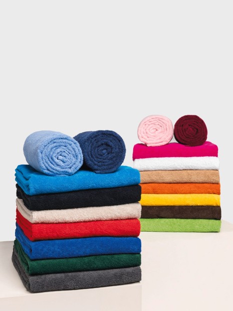 Produits éponges à personnaliser KARIBAN Drap de bain 100 x 150 cm 