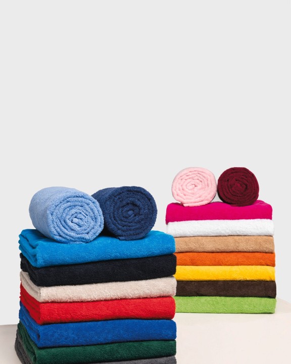 Produit éponge personnalisable KARIBAN Drap de bain 100 x 150 cm