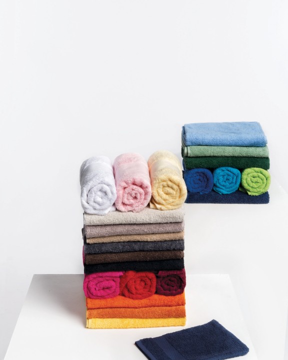 Produit éponge personnalisable KARIBAN Drap de bain 100 x 150 cm