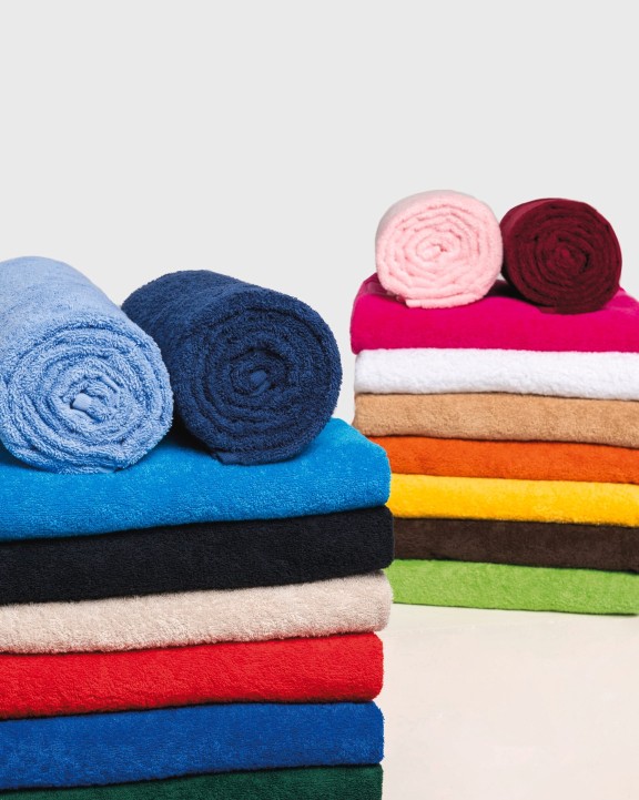 Produit éponge personnalisable KARIBAN Drap de bain 100 x 150 cm
