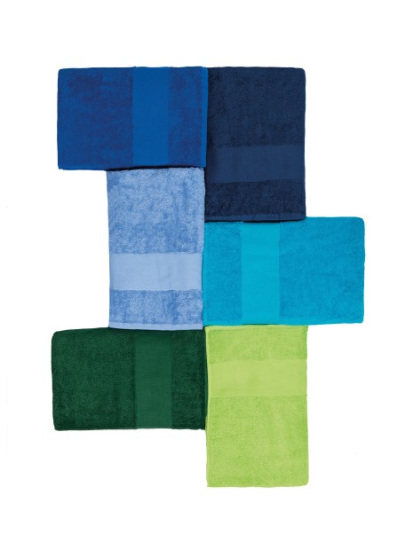 Produits éponges à personnaliser KARIBAN Drap de bain 100 x 150 cm 