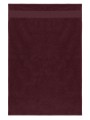 KARIBAN Drap de bain 100 x 150 cm Bordeaux personnalisable