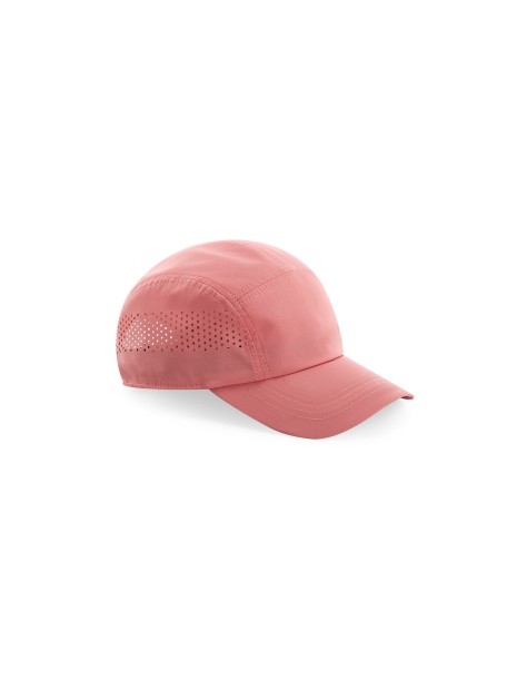 BEECHFIELD TECHNICAL RUNNING CAP SALMON PINK personnalisable
