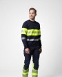 Sweat-shirt personnalisable PROJOB 6129 SWEATSHIRT EN ISO 20471 CLASSE 1
