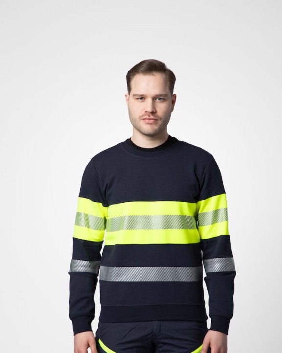 Sweat-shirt personnalisable PROJOB 6129 SWEATSHIRT EN ISO 20471 CLASSE 1