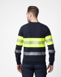 Sweat-shirt personnalisable PROJOB 6129 SWEATSHIRT EN ISO 20471 CLASSE 1