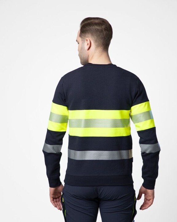 Sweat-shirt personnalisable PROJOB 6129 SWEATSHIRT EN ISO 20471 CLASSE 1