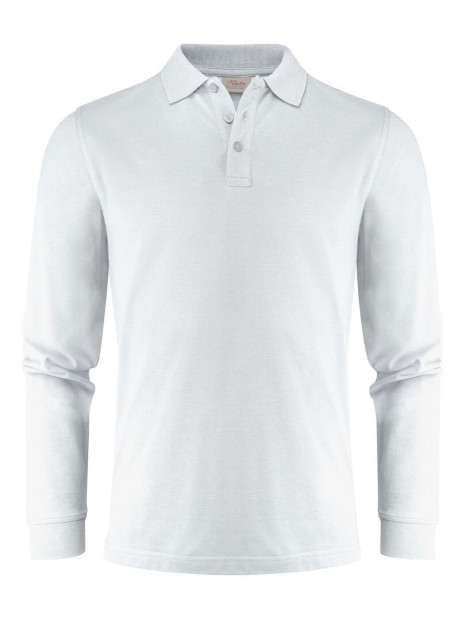 PRINTER Surf Pro L/S 
Polo Pique Hommes blanc personnalisable