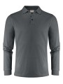 PRINTER Surf Pro L/S 
Polo Pique Hommes gris acier personnalisable
