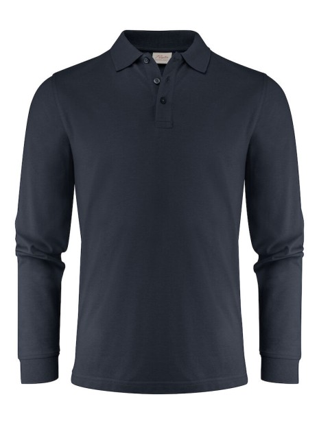 PRINTER Surf Pro L/S 
Polo Pique Hommes bleu marine foncé personnalisable