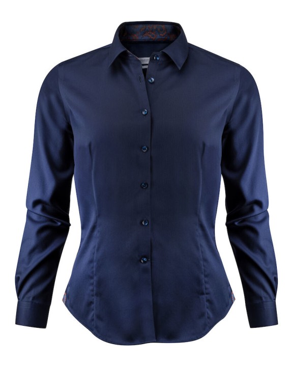 J. HARVEST & FROST Purple Bow 146 
Damen Blusen Hemd personalisierbar