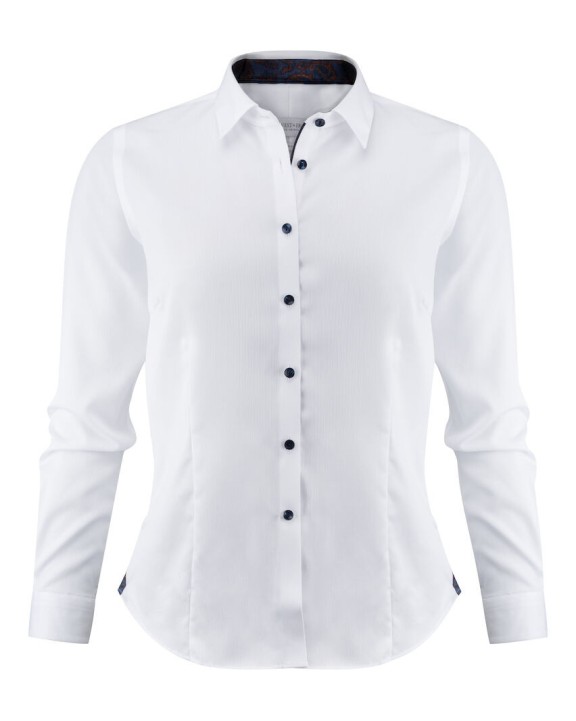 J. HARVEST & FROST Purple Bow 146 
Damen Blusen Hemd personalisierbar