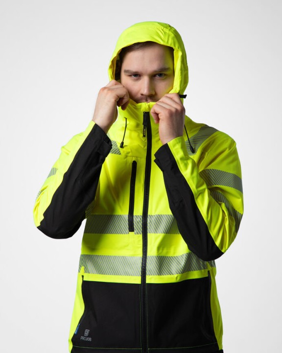 PROJOB 6416 Shelljacke EN ISO 20471 Klasse 3/2 Jacke personalisierbar