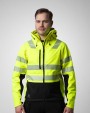PROJOB 6416 Shelljacke EN ISO 20471 Klasse 3/2 Jacke personalisierbar