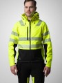 Vestes à personnaliser PROJOB 6416 3-LAYER JACKET - EN ISO 20471 CLASSE 3/2 jaune/noir