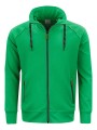 PRINTER Jog RSX 
Sweatshirt Fullzip Heren FRESH GREEN personnalisable