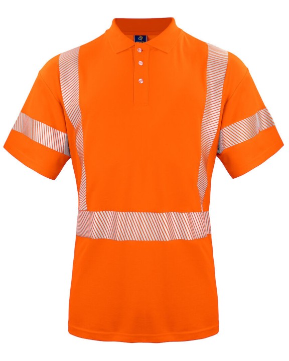 PROJOB 6015 POLO PIQUE EN ISO 20471 KLASSE 3/2 Poloshirt personalisierbar