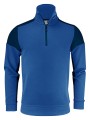 PRINTER Prime 
Sweatshirt Halfzip Unisex Cobalt/Marine personnalisable