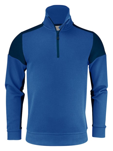 PRINTER Prime 
Sweatshirt Halfzip Unisex Cobalt/Marine personnalisable
