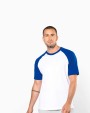 T-shirt KARIBAN Baseball - Tweekleurig t-shirt voor bedrukking &amp; borduring