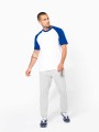 T-Shirts à personnaliser KARIBAN Baseball > t-shirt bicolore manches courtes 