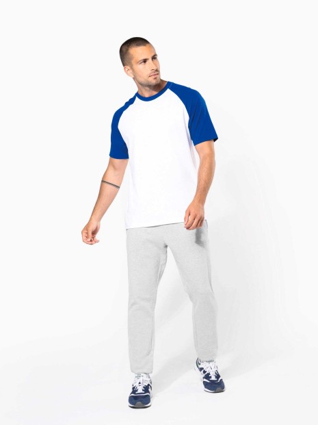 T-Shirts à personnaliser KARIBAN Baseball > t-shirt bicolore manches courtes 