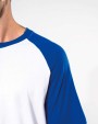 T-shirt KARIBAN Baseball - Tweekleurig t-shirt voor bedrukking &amp; borduring