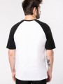 T-Shirts à personnaliser KARIBAN Baseball > t-shirt bicolore manches courtes 
