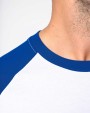T-shirt KARIBAN Baseball - Tweekleurig t-shirt voor bedrukking &amp; borduring
