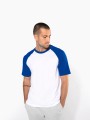 T-Shirts à personnaliser KARIBAN Baseball > t-shirt bicolore manches courtes 