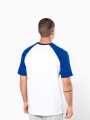 T-Shirts à personnaliser KARIBAN Baseball > t-shirt bicolore manches courtes 