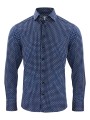 J. HARVEST & FROST Indigo Bow 131 
Chemise Regular Fit Hommes blue print personnalisable