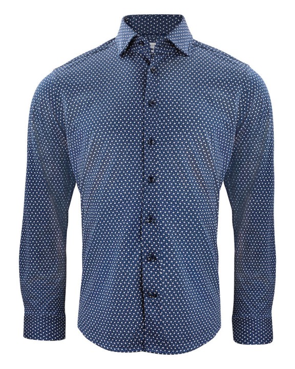 Hemd J. HARVEST & FROST Indigo Bow 131 
Hemd Regular Fit Heren voor bedrukking &amp; borduring