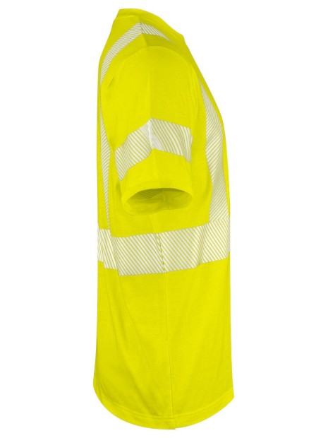 PROJOB 6013 T-SHIRT ML EN ISO 20471 CLASSE 3/2 jaune/bleu marine personnalisable