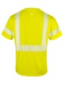 PROJOB 6013 T-SHIRT ML EN ISO 20471 CLASSE 3/2 jaune/bleu marine personnalisable