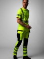T-Shirts à personnaliser PROJOB 6013 T-SHIRT ML EN ISO 20471 CLASSE 3/2 jaune/bleu marine