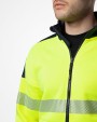 Sweat-shirt personnalisable PROJOB 6109 SWEATSHIRT FULL ZIP - EN ISO 20471 CLASSE 3/2