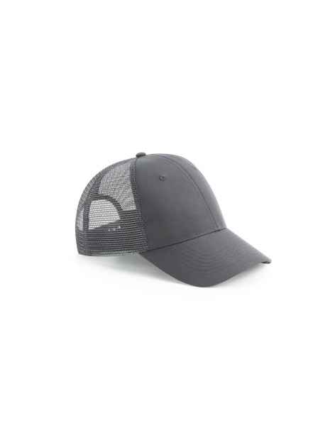 BEECHFIELD RECYCLED URBANWEAR 6 PANEL TRUCKER gris graphite personnalisable