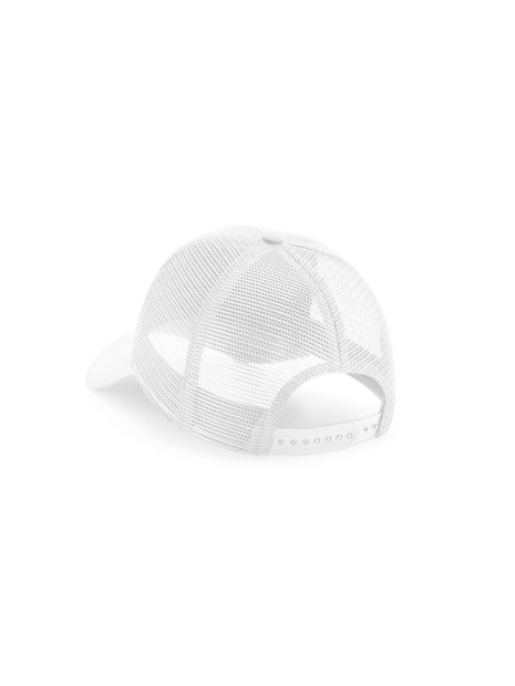 BEECHFIELD RECYCLED URBANWEAR 6 PANEL TRUCKER blanc personnalisable