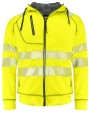 PROJOB 6130 KAPUZENJACKE EN ISO 20471 Klasse 3/2 Sweatshirt personalisierbar
