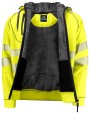 PROJOB 6130 KAPUZENJACKE EN ISO 20471 Klasse 3/2 Sweatshirt personalisierbar