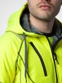 Sweat-shirts à personnaliser PROJOB 6130 SWEATSHIRT CAPUCHE - EN ISO 20471 CLASSE 3 jaune/noir