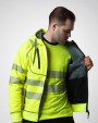 PROJOB 6130 KAPUZENJACKE EN ISO 20471 Klasse 3/2 Sweatshirt personalisierbar