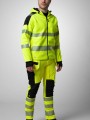 Sweat-shirts à personnaliser PROJOB 6110 SWEATSHIRT FULL ZIP CAPUCHE - EN ISO 20471 CLASSE 3/2 