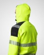 Sweat-shirt personnalisable PROJOB 6110 SWEATSHIRT FULL ZIP CAPUCHE - EN ISO 20471 CLASSE 3/2