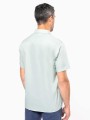 Chemises à personnaliser KARIBAN Chemise popeline polycoton manches courtes entretien facile homme 